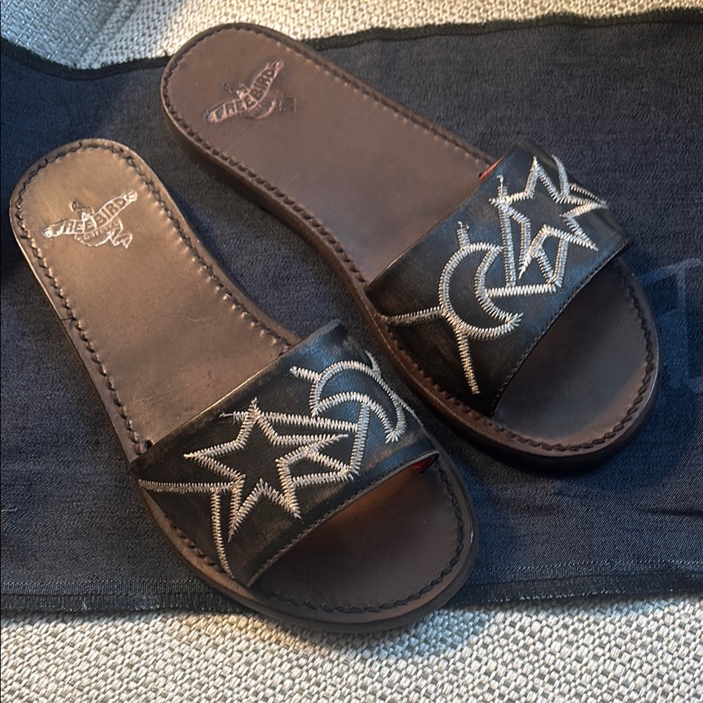 NEW Freebird Gypsy Celestial star slides sz7